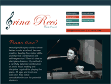 Tablet Screenshot of irinarees.com